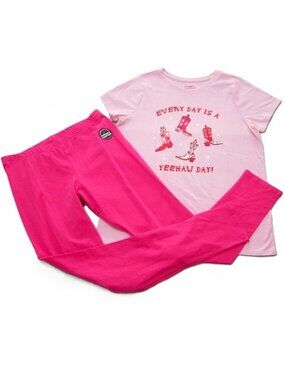 Western Theme T-Shirt & Pants size XL 14 NEW